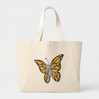 Custom Butterfly Monarch Cartoon Shirt Tote Bag