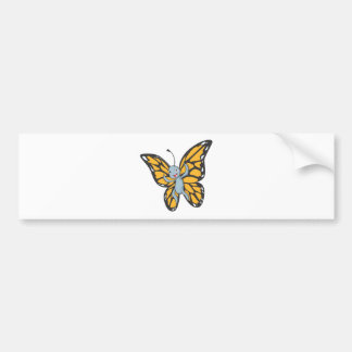 Custom Butterfly Monarch Cartoon Shirt Bumper Sticker