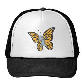 Custom Butterfly Monarch Cartoon Shirt Trucker Hats