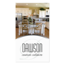 Custom Cabinet Maker Business Card