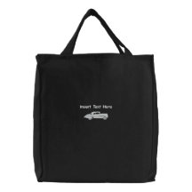 Custom Car Embroidered Bag