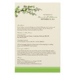 {custom} Cherry Blossom Invitation Insert stationery