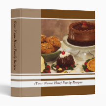 Custom Chocolate Dessert Recipe Food Binder