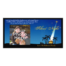 Custom Christian Christmas Photo Cards