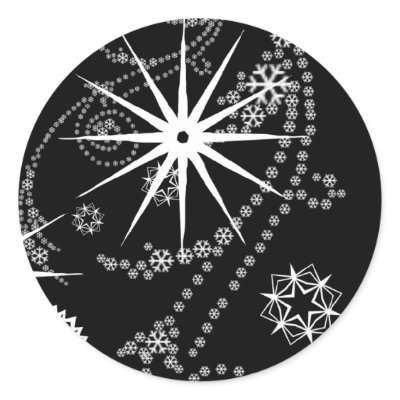 Custom Christmas Card Seals by TDSwhite