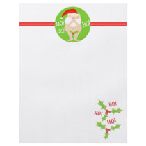 Custom Christmas Funny Santa  Stationary