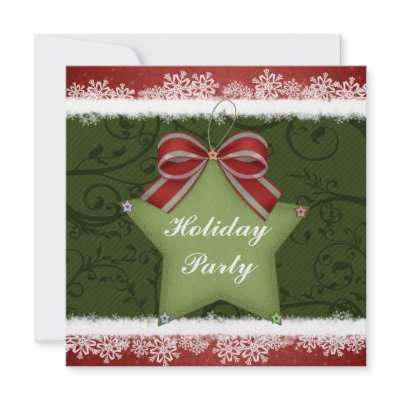 Custom Christmas Party Invitations by christmas_tshirts