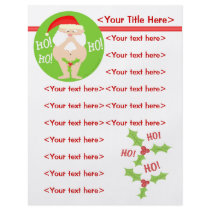 Custom Christmas Scenes Business or Personal Custom Flyer