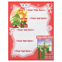 Custom Christmas Scenes Business or Personal Flyer