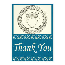 Custom Claddagh Invitations