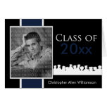 Custom Class of [YEAR] Graduation Announcement Greeting Card