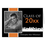 Custom Class of [YEAR] Graduation Announcement Greeting Cards