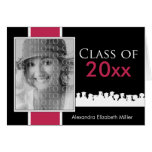 Custom Class of [YEAR] Graduation Announcement Greeting Cards