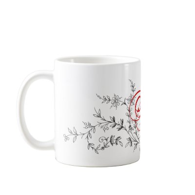 Custom Coffee Mugs Monogrammed by MonogramGifts