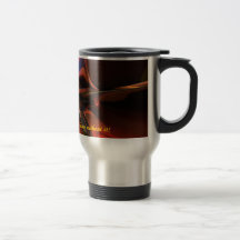 Custom coffee travel mug