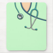 Custom Colour Medical Scrubs Mouse Pad