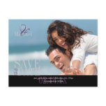 Custom Colour, Photo Save the Date Postcards