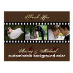 Custom Colour/Photos Thank you postcards