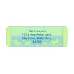 Custom Contemporary Return Address Labels