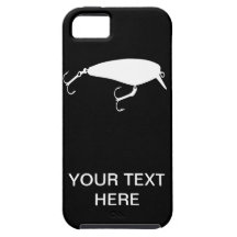 Custom Crankbait Fishing lure iPhone 5 Covers