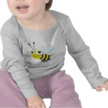 Custom Cute Happy Bee Cartoon Shirt