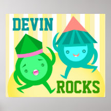 Custom Cute Kids / Children's Poster Print