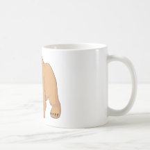 Custom Cute Smiling Cartoon Bear Mugs