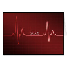 Custom Dated Medical Healthcare Graduation Card