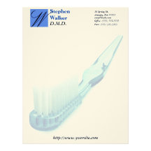 Custom Dentist Stationary Letterhead Design