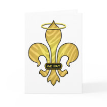 Custom Design - We Dat Greeting Card