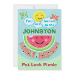 Custom Family Reunion / Summer B-B-Q Invitations