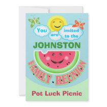 Custom Family Reunion / Summer B-B-Q Invitations