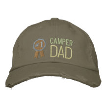 Custom Father's Day Camper Dad Hat Baseball Cap