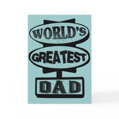 Custom Father's Day / Dad Birthday Greeting Card by jamiecreates1