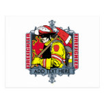 Custom Firefirefighter Postcards