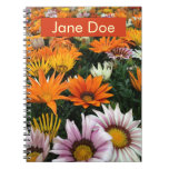 Custom Flower Notebook