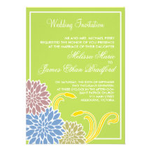 Custom flower wedding product custom announcement