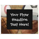 Custom Flyer, Sports Theme flyers