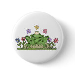 Custom Frog Hopper  Button