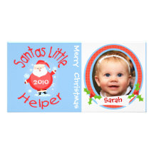 Custom Funny Children's Christmas Photo Card