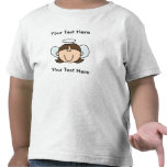 CUSTOM GIRL BROWN ANGEL T-shirt