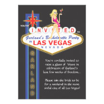 Custom_Girls Night Out Bachelorette Invitation