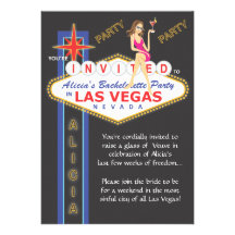 Custom_Girls Night Out Bachelorette Invitation