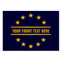 CUSTOM GOLDEN STARS business cards