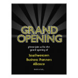 Custom Grand Opening Invitation, City Lights