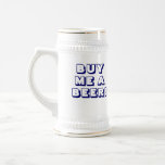 Custom Happy 21st Birthday Beer Stein - Customized Mug
