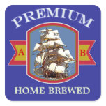 Custom Homemade Beer or Wine Labels Sticker