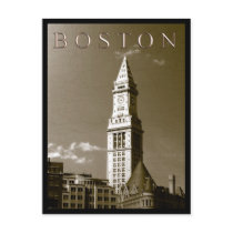 Custom House Clock Tower Post Card