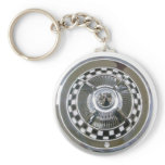 Custom hubcap key chains