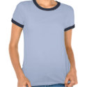 Custom I Heart Women's Ringer T-Shirt